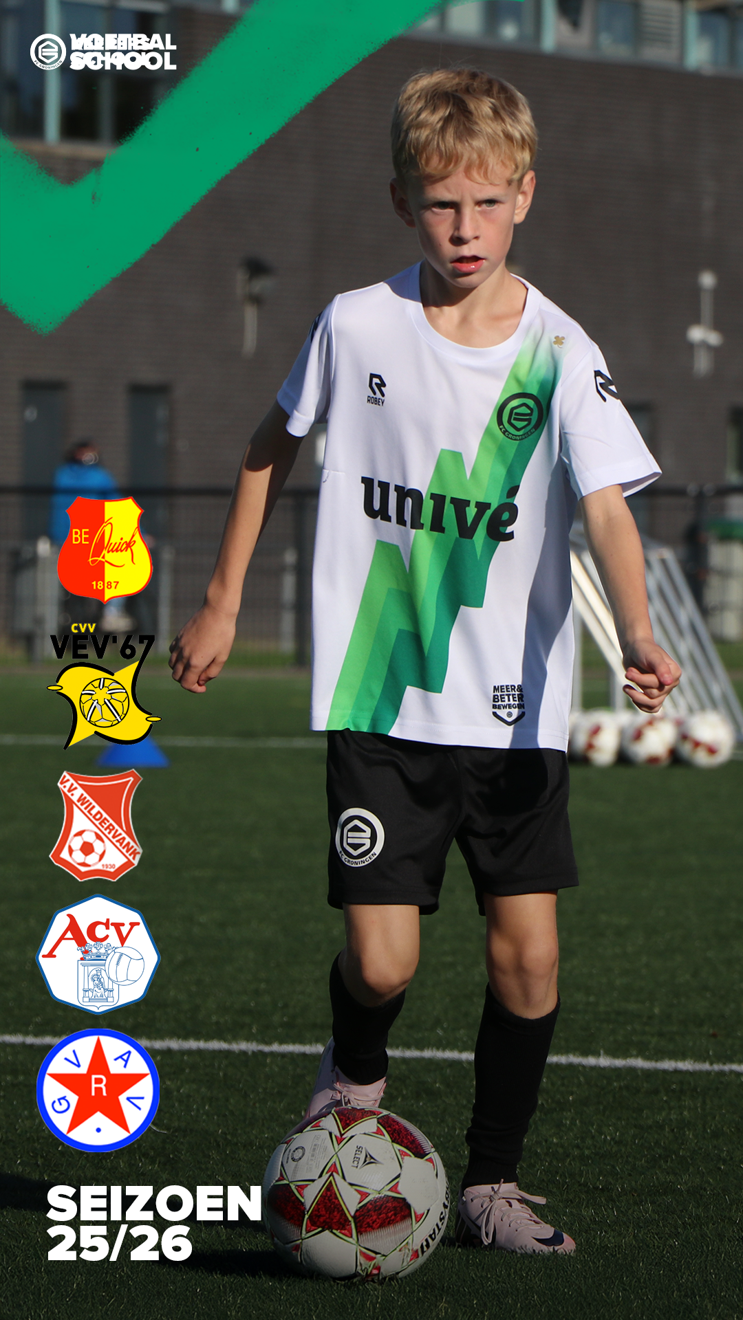 FC Groningen Voetbalschool 2025 - 2026