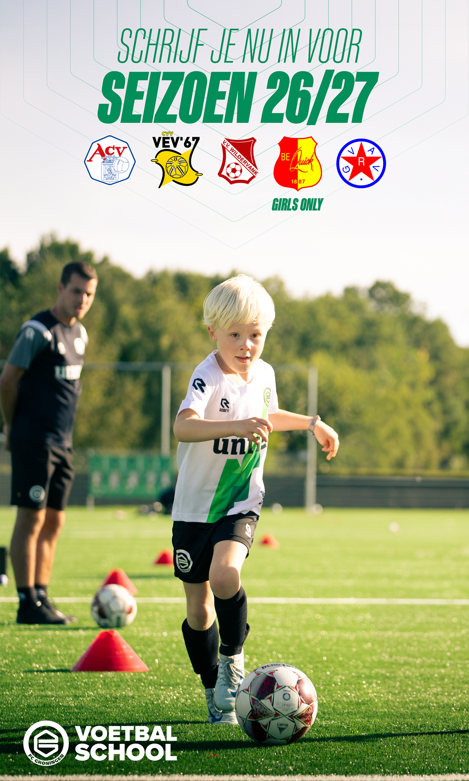 FC Groningen Voetbalschool 2026 - 2027