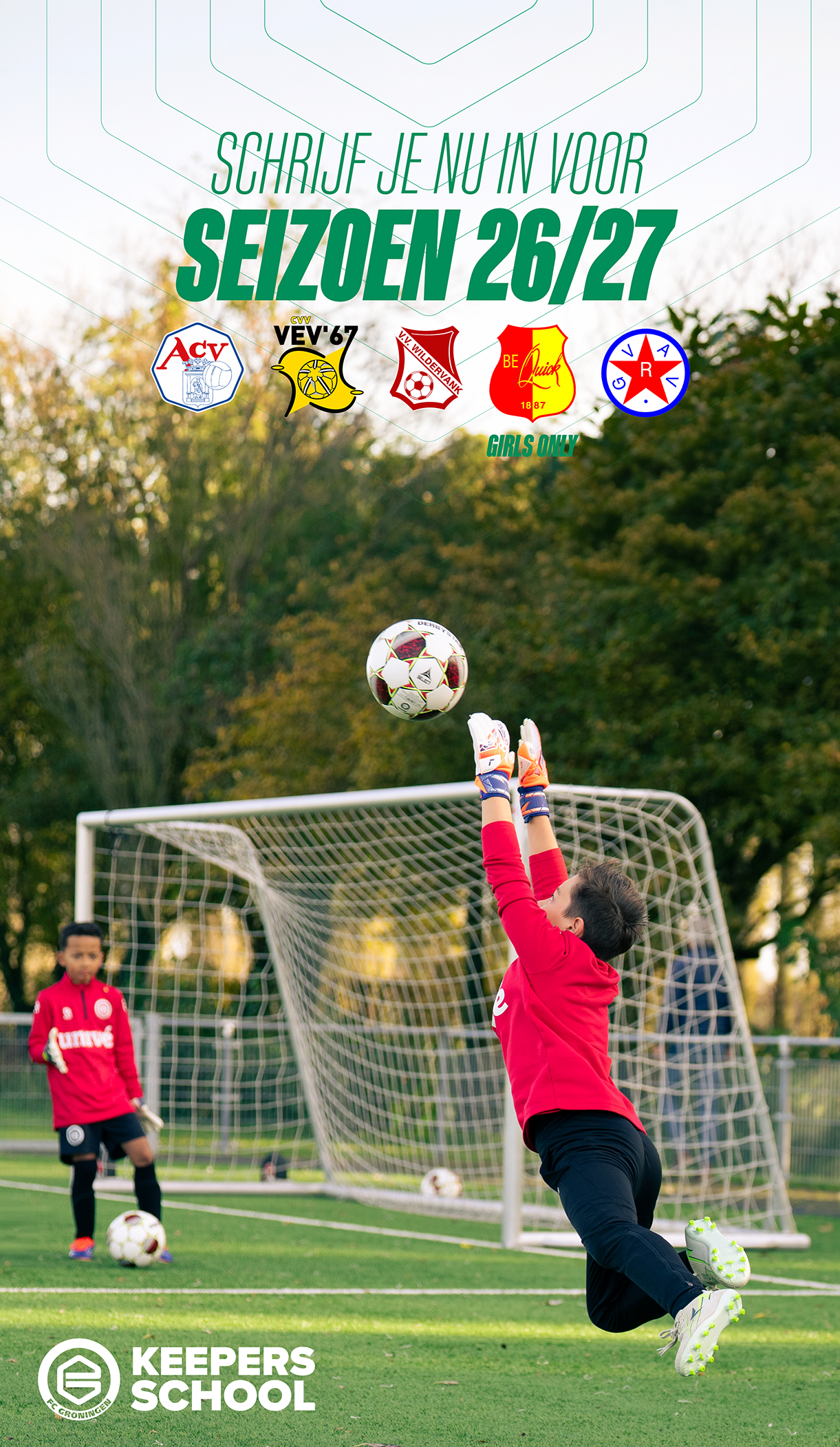 FC Groningen Keepersschool 2026 - 2027